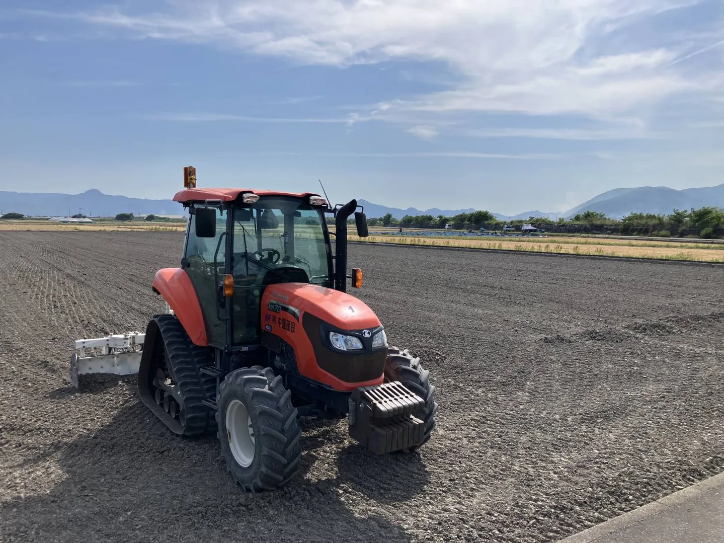 圃場均平作業