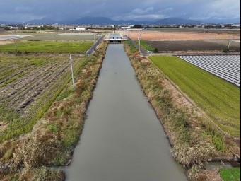 クリーク防災工事　着工前 3